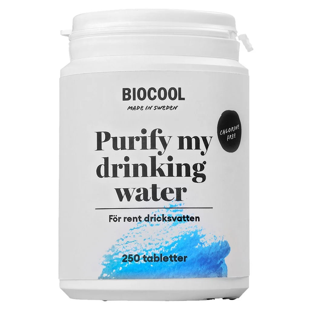 Vattenreningstabletter Purify my drinking water - 250st - 1250 liter