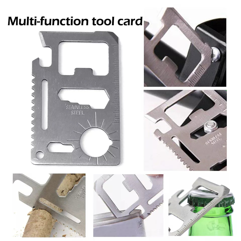 Multitool Card Stainless Steel