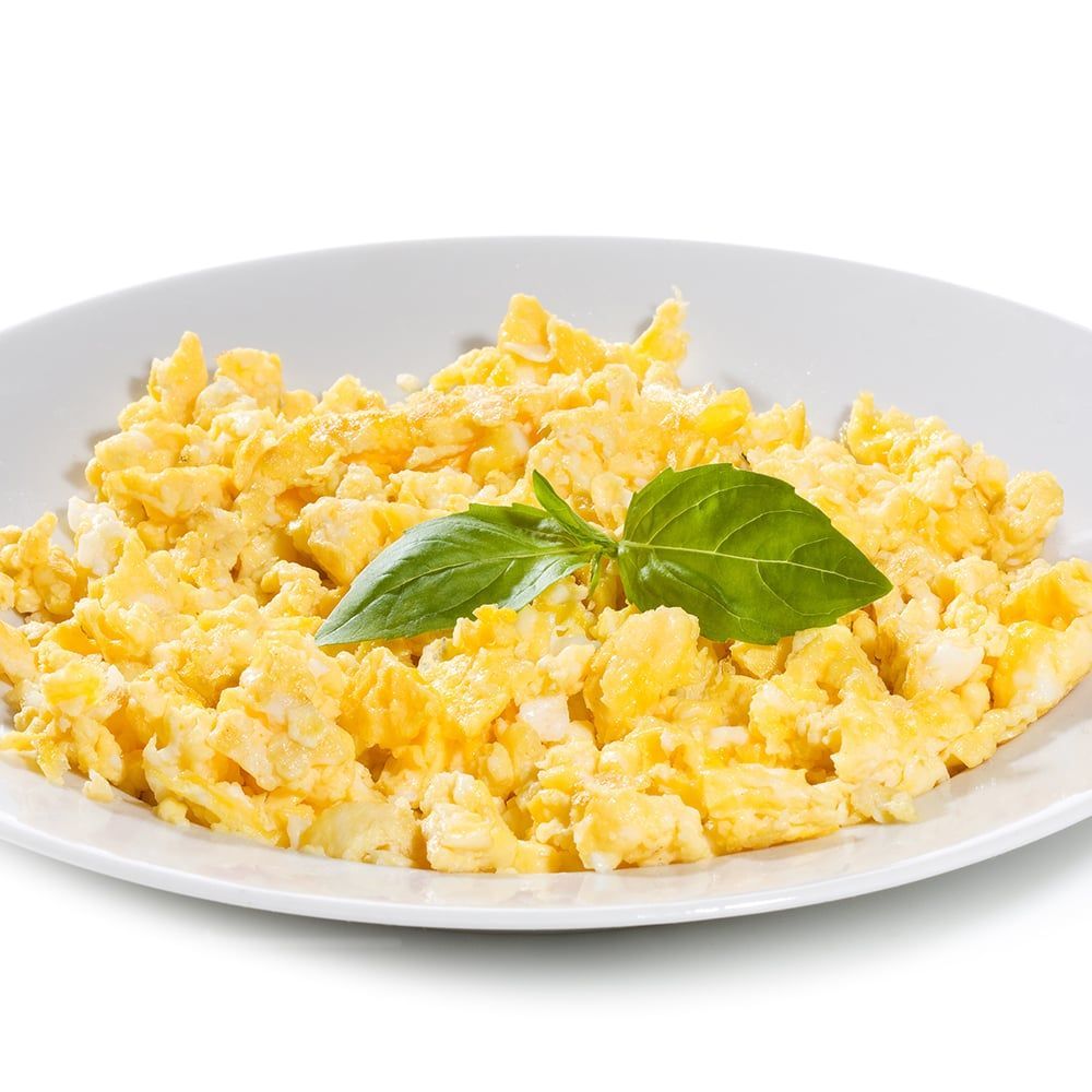 Äggröra Burk 8 portioner - Frystorkad - Scrambled Egg Tin - Fuel Your Preparation. ca 25 års hållbarhet.